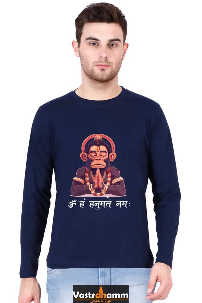 Spirit Hanuman Ji Round Neck Full Sleeve Vastrdhamm