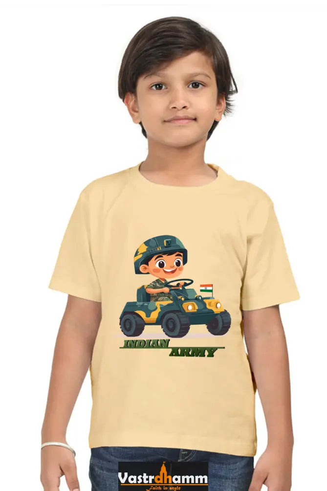Unity in Diversity Round Neck Half Sleeve Classic T-Shirts for Boys Vastrdhamm