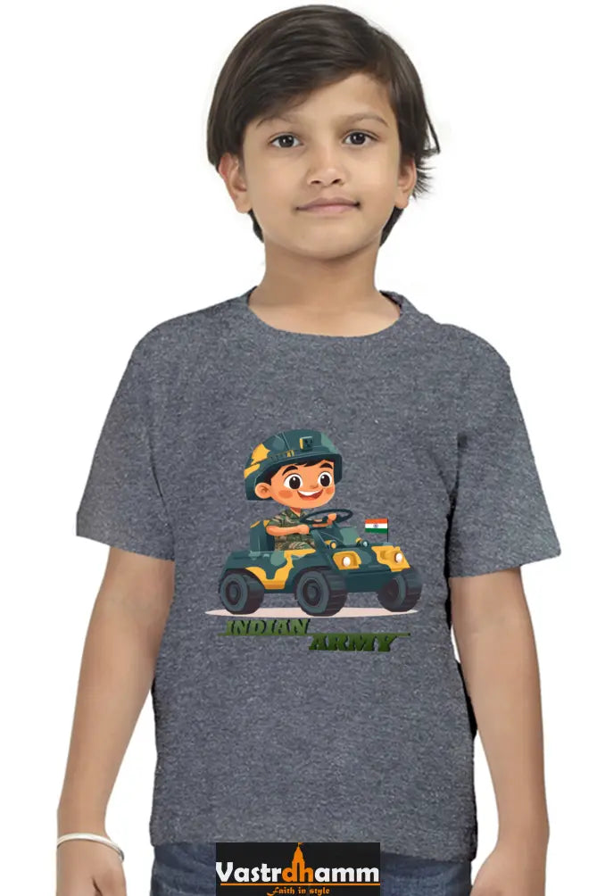 Unity in Diversity Round Neck Half Sleeve Classic T-Shirts for Boys Vastrdhamm