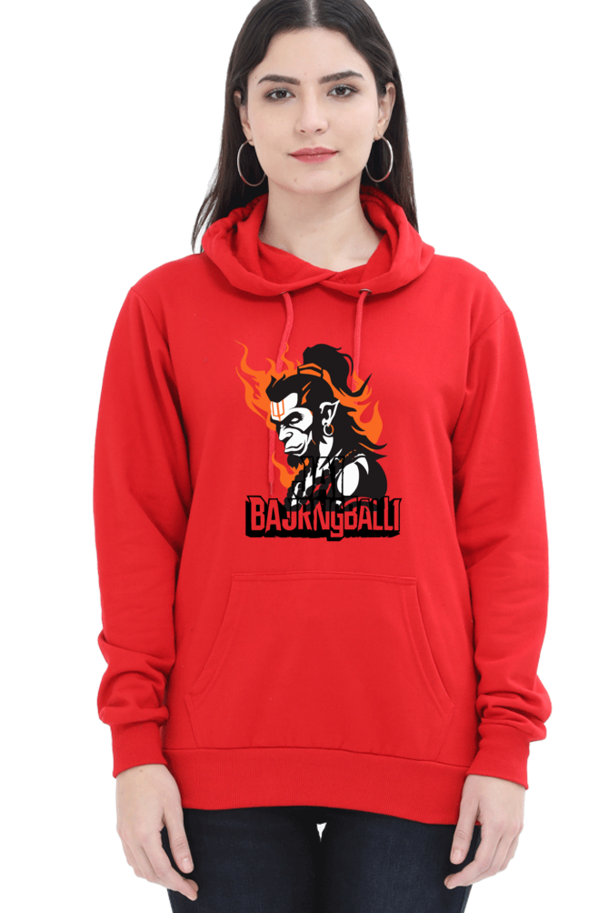 Hanuman Strength Hoodie Sweatshirt T-Shirts for Women Vastrdhamm