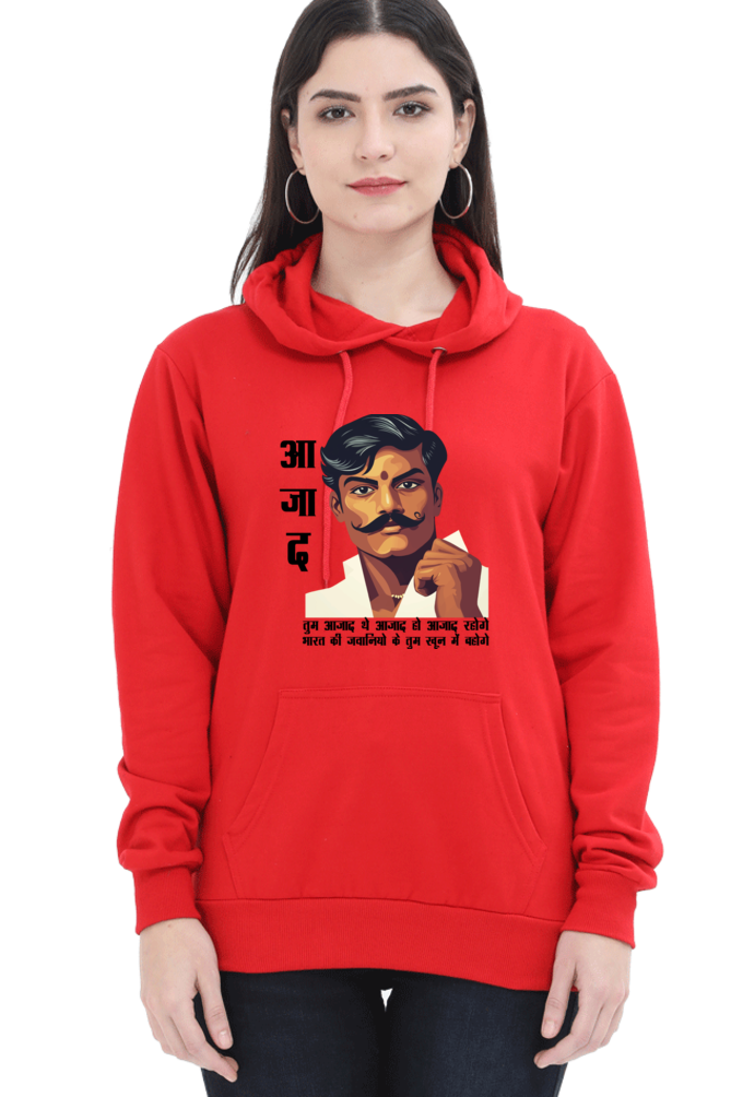 Chandra Shekhar Azad SpiritHoodie Sweatshirt T-Shirts for Women Vastrdhamm