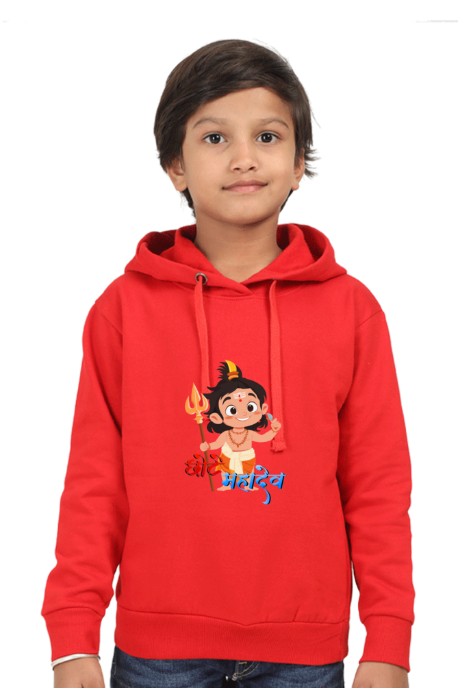 Shiv Ji Divine Power Hoodie Sweatshirt T-Shirts for Boy Vastrdhamm