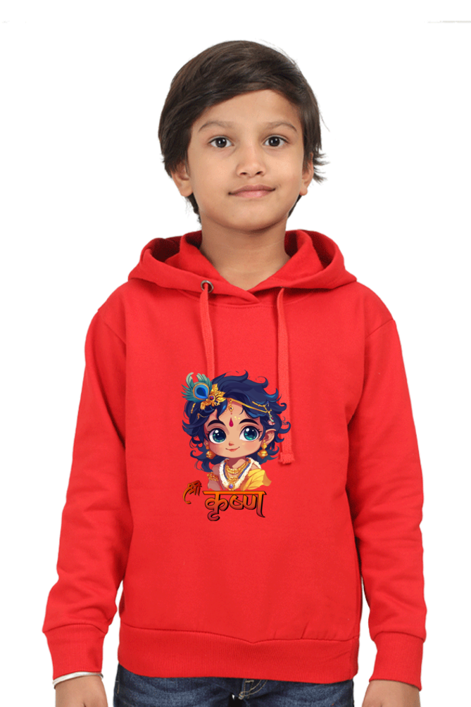 Shree Krishan Flute Melody Hoodie Sweatshirt  T-Shirts for Boy Vastrdhamm