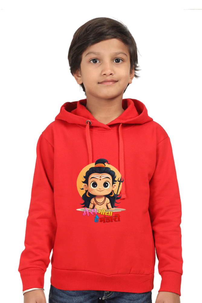 Shiv Ji Devotion Hoodie Sweatshirt T-Shirts for Boy Vastrdhamm