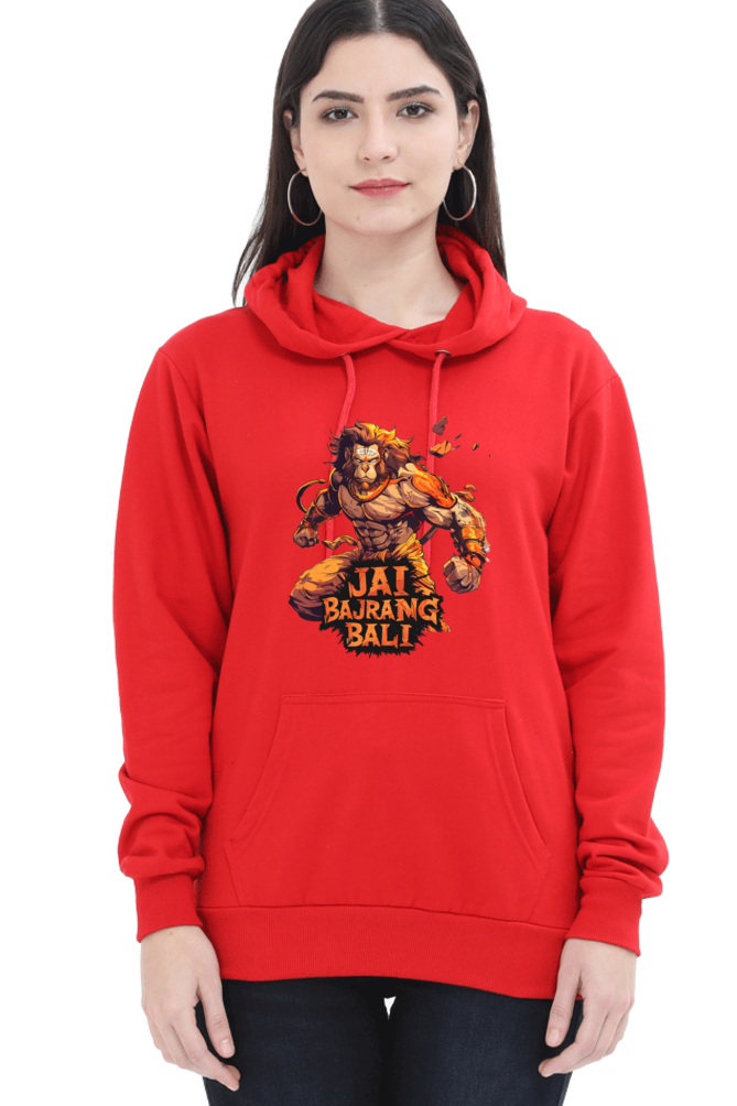 Hanuman Flying HighHoodie Sweatshirt T-Shirts for Women Vastrdhamm