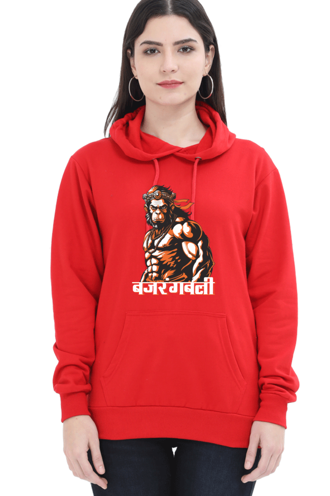 Hanuman Devotional SpiritHoodie Sweatshirt T-Shirts for Women Vastrdhamm