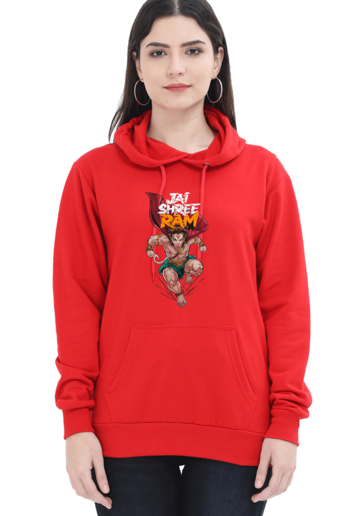 Hanuman Immortal StrengthHoodie Sweatshirt T-Shirts for Women Vastrdhamm