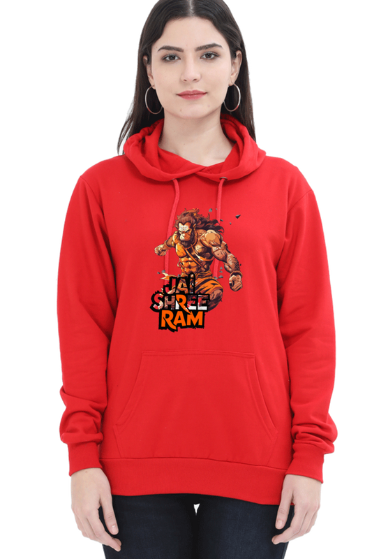 Hanuman Warrior SpiritHoodie Sweatshirt T-Shirts for Women Vastrdhamm