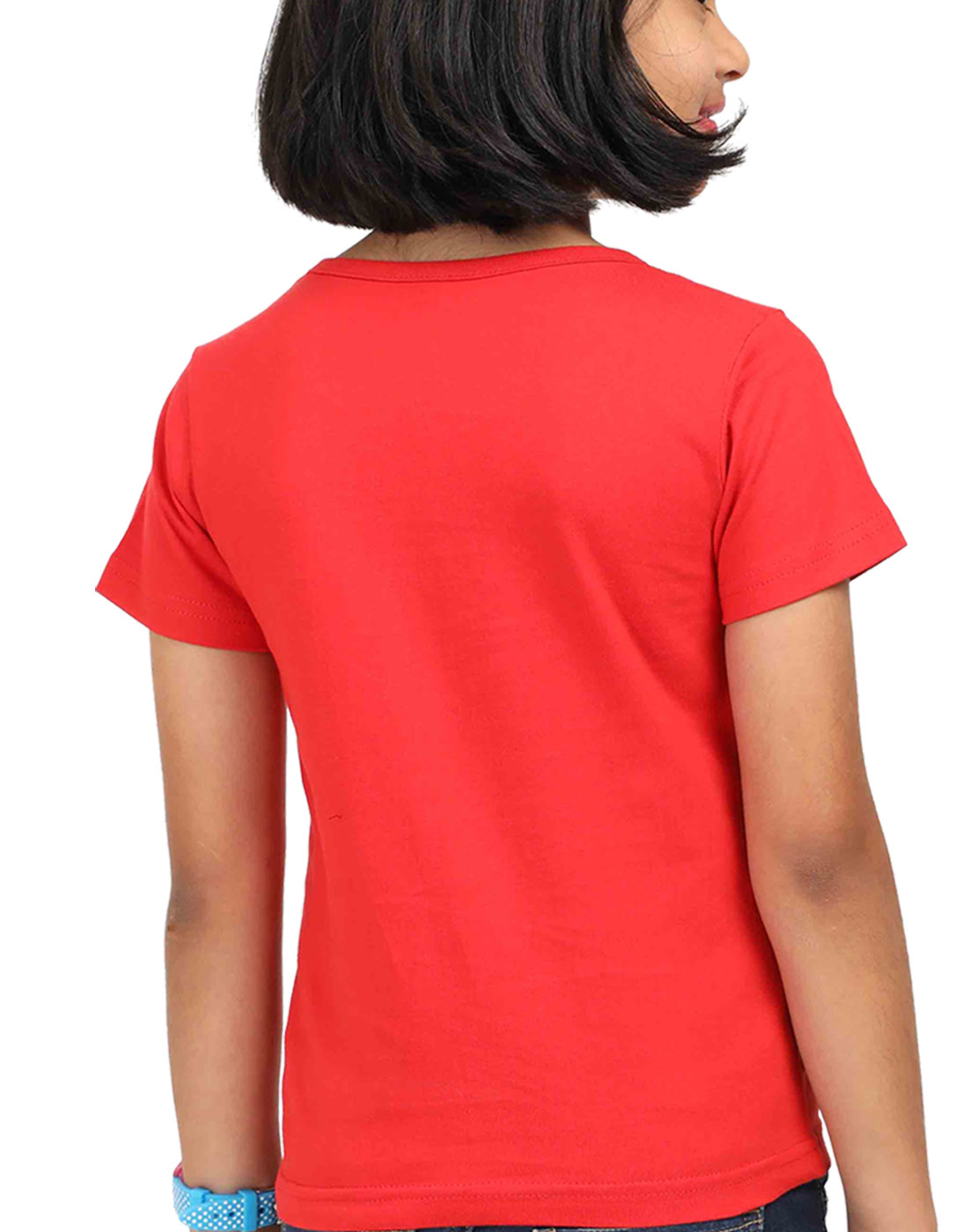 Durga Blessings Round Neck Half Sleeve Classic T-Shirts for Girl Vastrdhamm