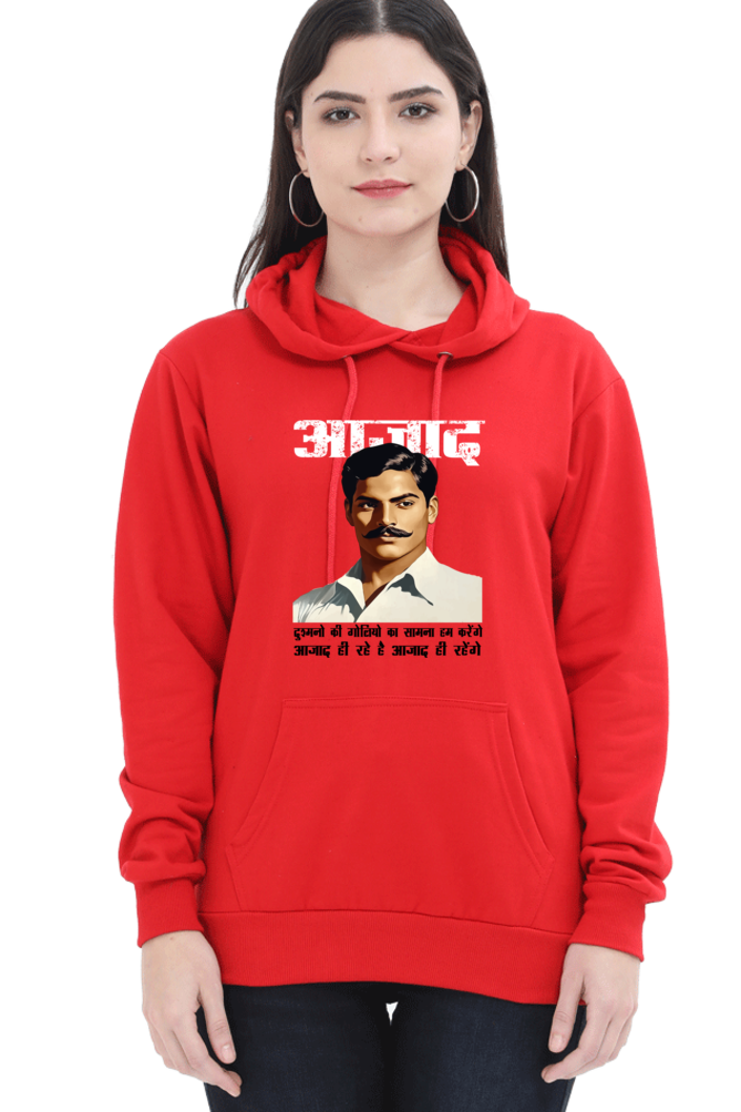 Chandra Shekhar Azad CourageHoodie Sweatshirt T-Shirts for Women Vastrdhamm