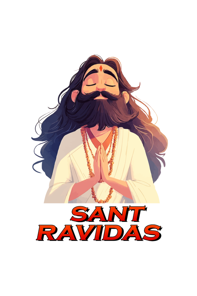 Ravidas Jayanti Spirit Round Neck Half Sleeve Classic T-Shirts for Boy Vastrdhamm