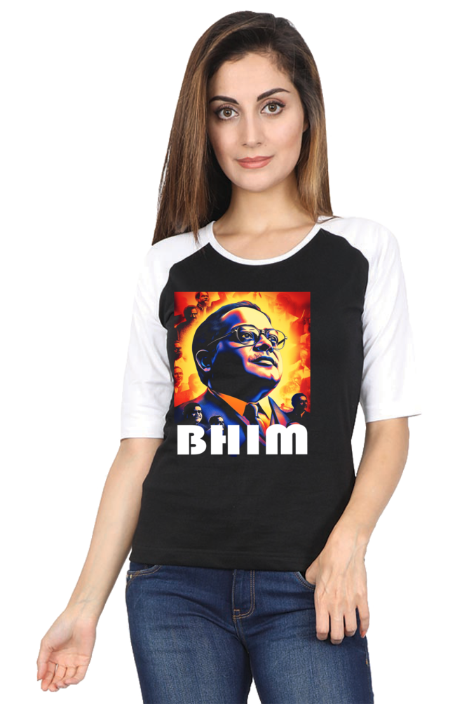 Ambedkar Ideals Raglan Full Sleeve T-Shirts for Women