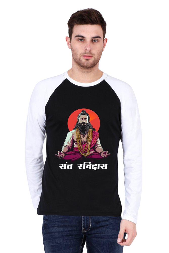 Sant Ravidas Wisdom Raglan Full Sleeve T-Shirts for Men