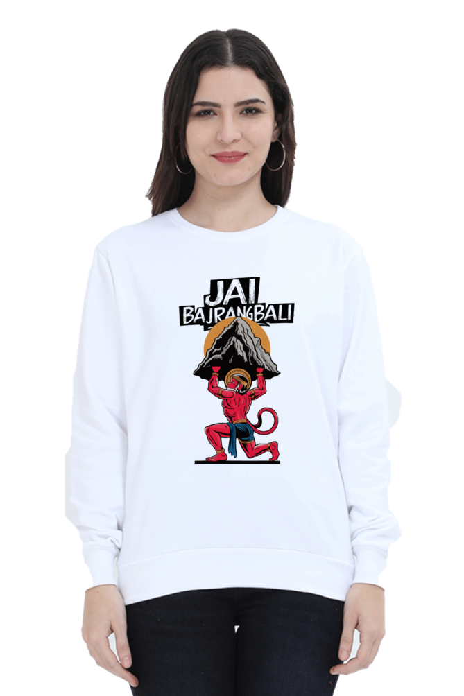 Hanuman Bhakti DevotionSweatshirt T-Shirts for Women Vastrdhamm