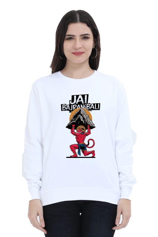 Hanuman Bhakti DevotionSweatshirt T-Shirts for Women Vastrdhamm