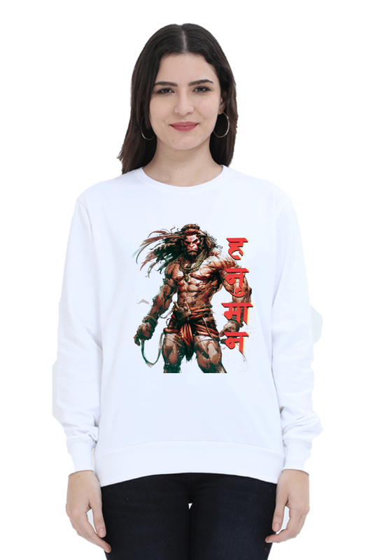 Hanuman Celestial GuardianSweatshirt T-Shirts for Women Vastrdhamm