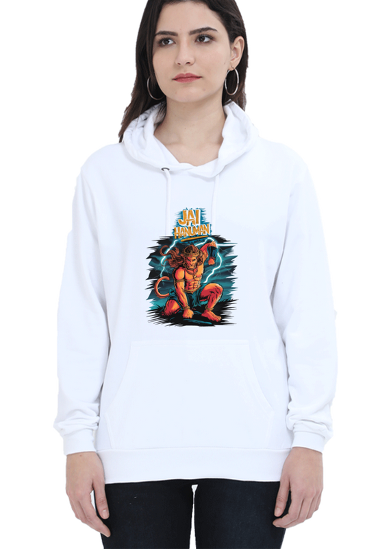 Hanuman Sacred MightHoodie Sweatshirt T-Shirts for Women Vastrdhamm