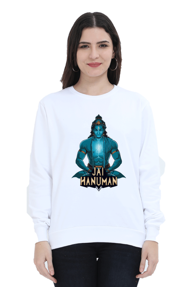 Hanuman Sacred MightSweatshirt T-Shirts for Women Vastrdhamm