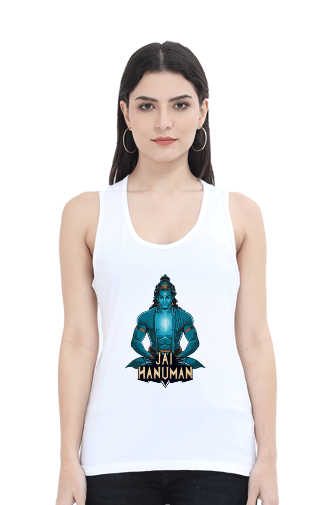 Hanuman Divine FaithTank Top T-Shirts for Women Vastrdhamm