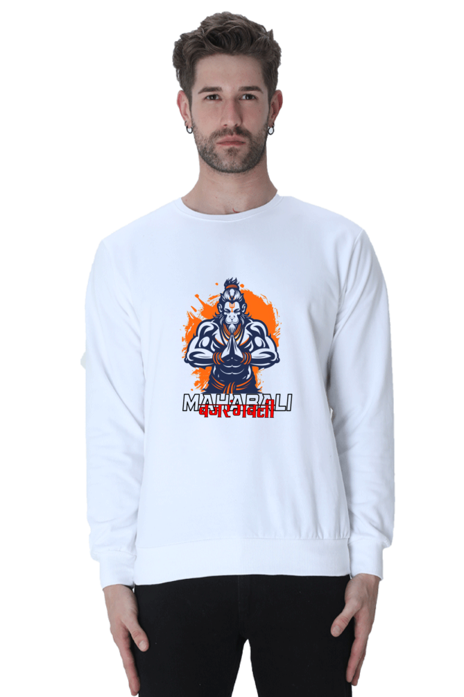 Hanuman Divine Protector Sweatshirt T-Shirts for Men Vastrdhamm