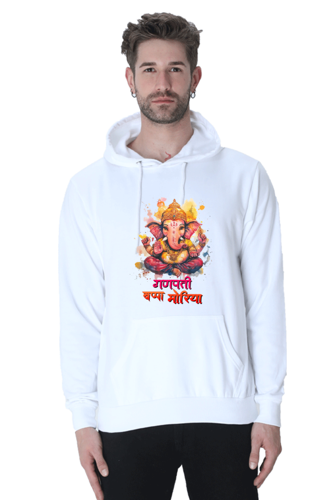 Ganesha Wisdom Hoodie Sweatshirt T-Shirts for Men Vastrdhamm