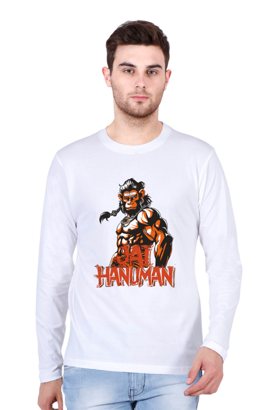 Fierce Hanuman Ji Round Neck Full Sleeve Vastrdhamm