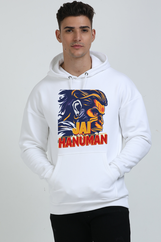 Hanuman Garuda Flight Oversized Hooded Sweatshirt T-Shirts for Men Vastrdhamm