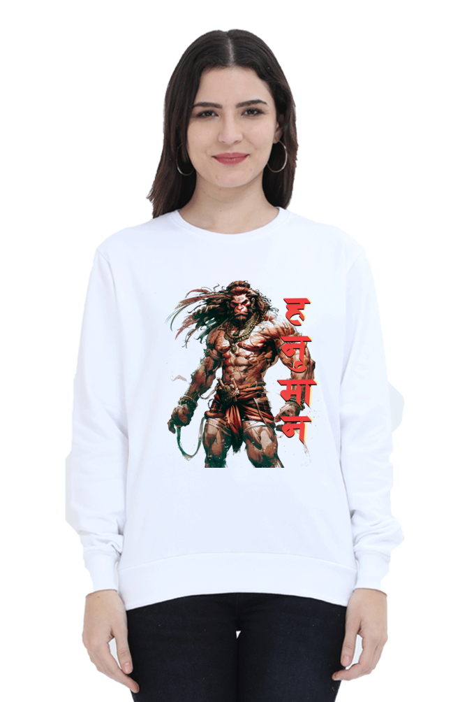 Hanuman Celestial GuardianSweatshirt T-Shirts for Women Vastrdhamm