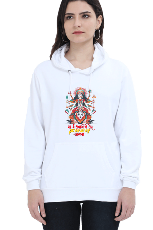 Durga Warrior SpiritHoodie Sweatshirt T-Shirts for Women Vastrdhamm