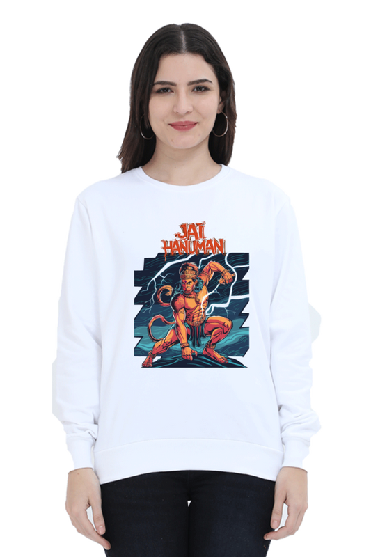 Hanuman Cosmic PowerSweatshirt T-Shirts for Women Vastrdhamm