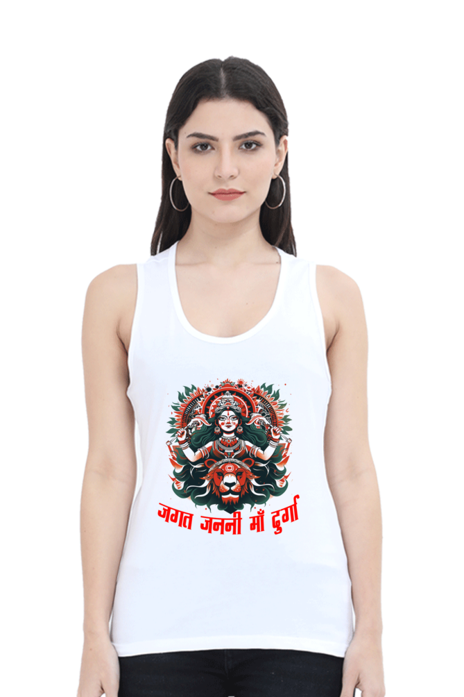 Durga BlessingsTank Top T-Shirts for Women Vastrdhamm