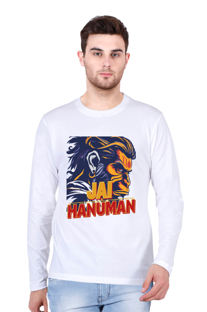 Radiant Hanuman Ji Round Neck Full Sleeve Vastrdhamm