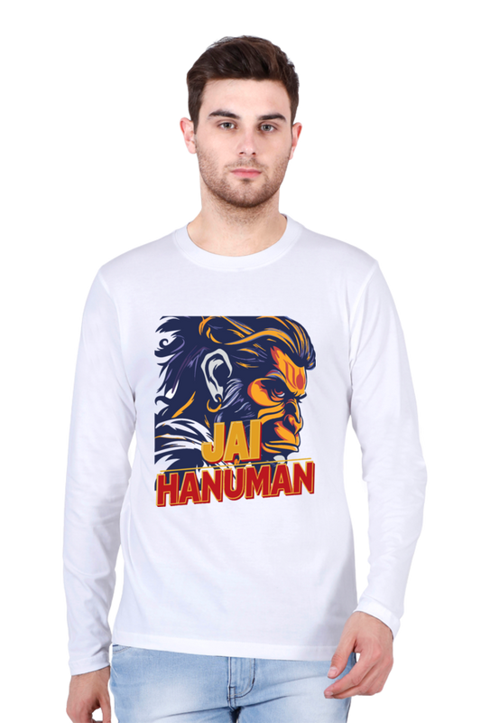 Radiant Hanuman Ji Round Neck Full Sleeve Vastrdhamm