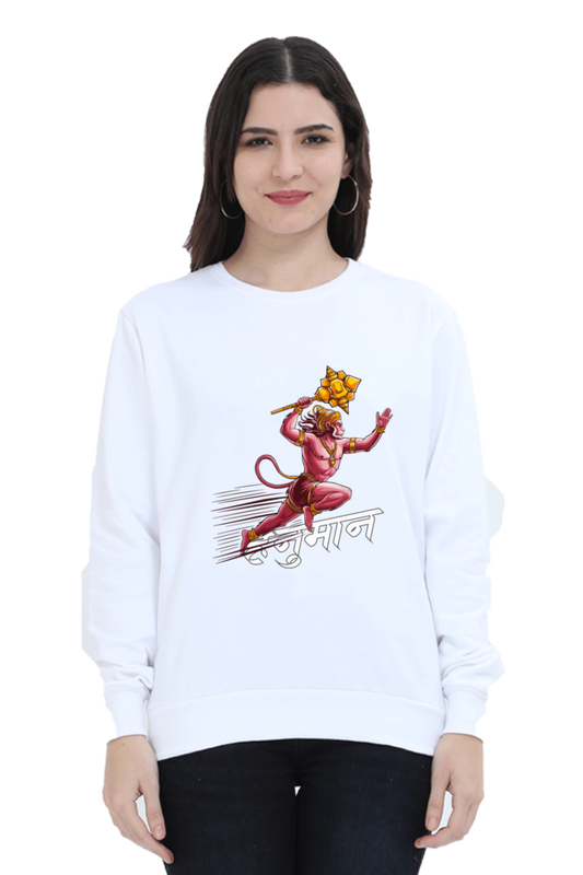 Hanuman CourageSweatshirt T-Shirts for Women Vastrdhamm