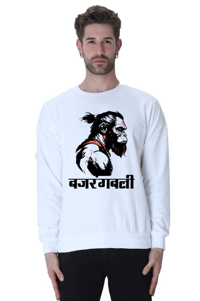 Hanuman Bhakti Sweatshirt T-Shirts for Men Vastrdhamm