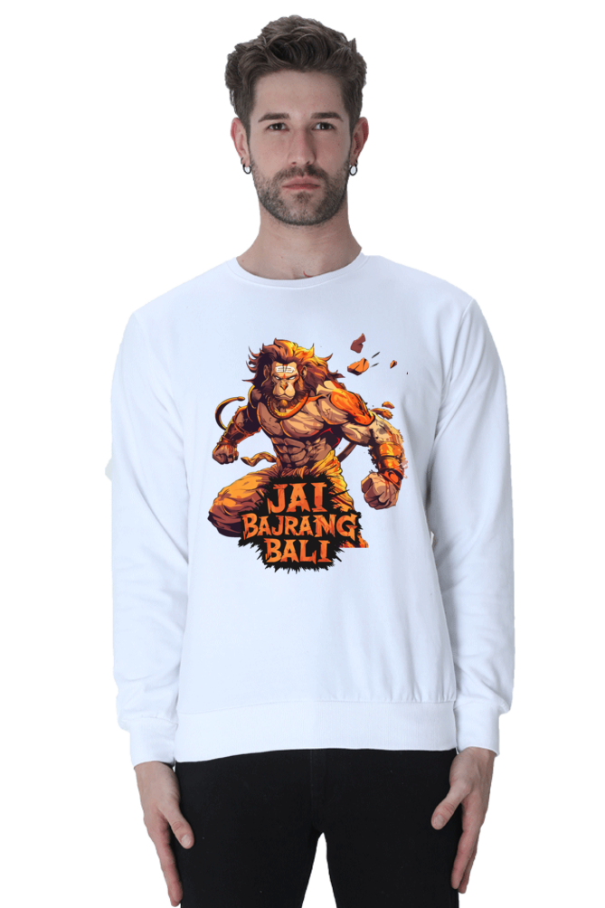 Hanuman Devotional Power Sweatshirt T-Shirts for Men Vastrdhamm