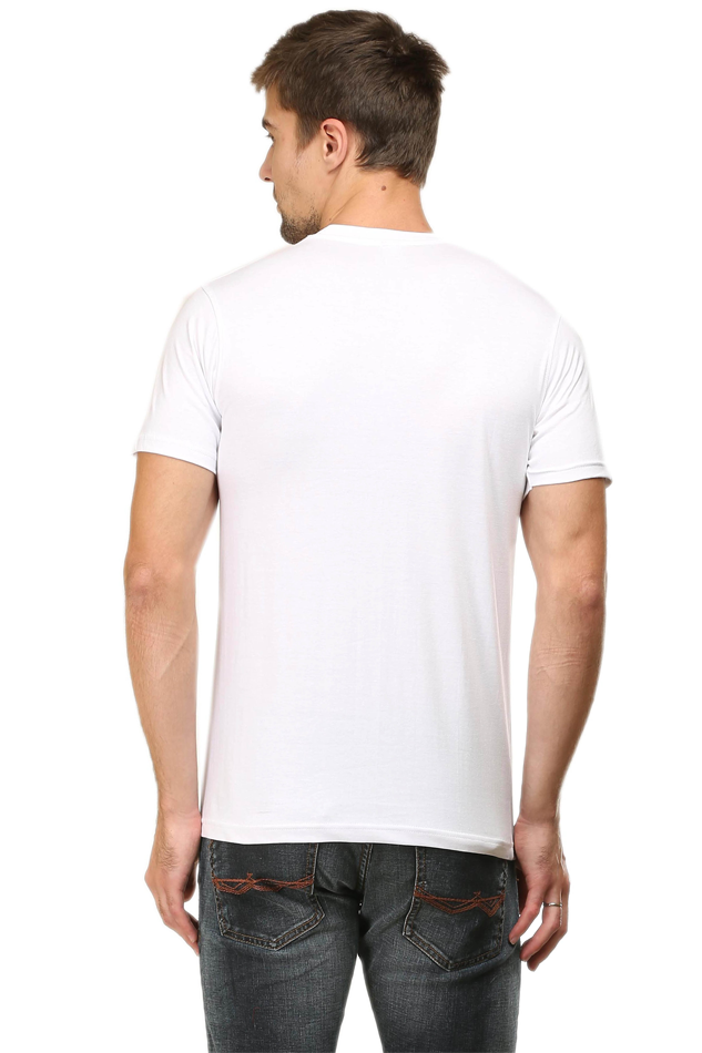 Lakshmi Bai Fierce Defender Round Neck Half Sleeve Classic T-Shirts for Men Vastrdhamm