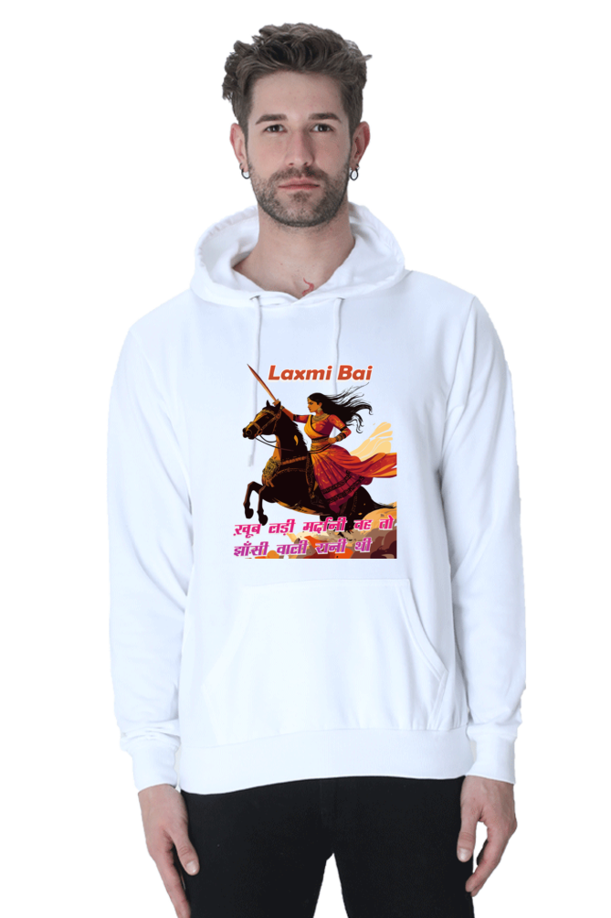 Lakshmi Bai Fierce Defender Hoodie Sweatshirt T-Shirts for Men Vastrdhamm