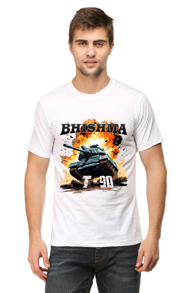 Bhishma T-90 Pride Round Neck Half Sleeve Classic T-Shirts for Men Vastrdhamm