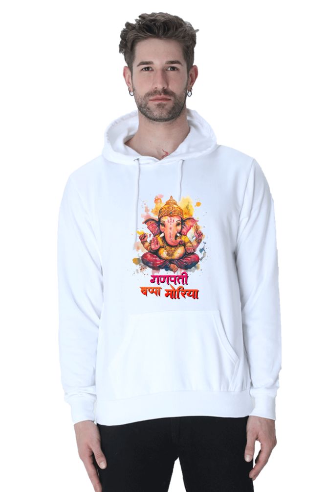 Ganesha Wisdom Hoodie Sweatshirt T-Shirts for Men Vastrdhamm