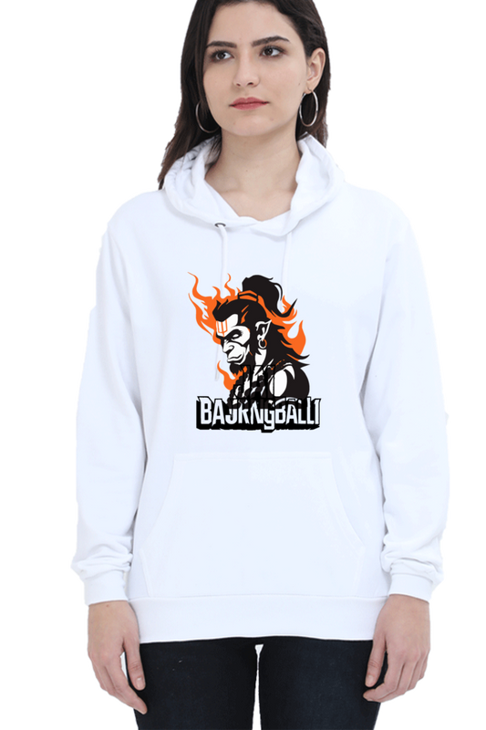 Hanuman Strength Hoodie Sweatshirt T-Shirts for Women Vastrdhamm