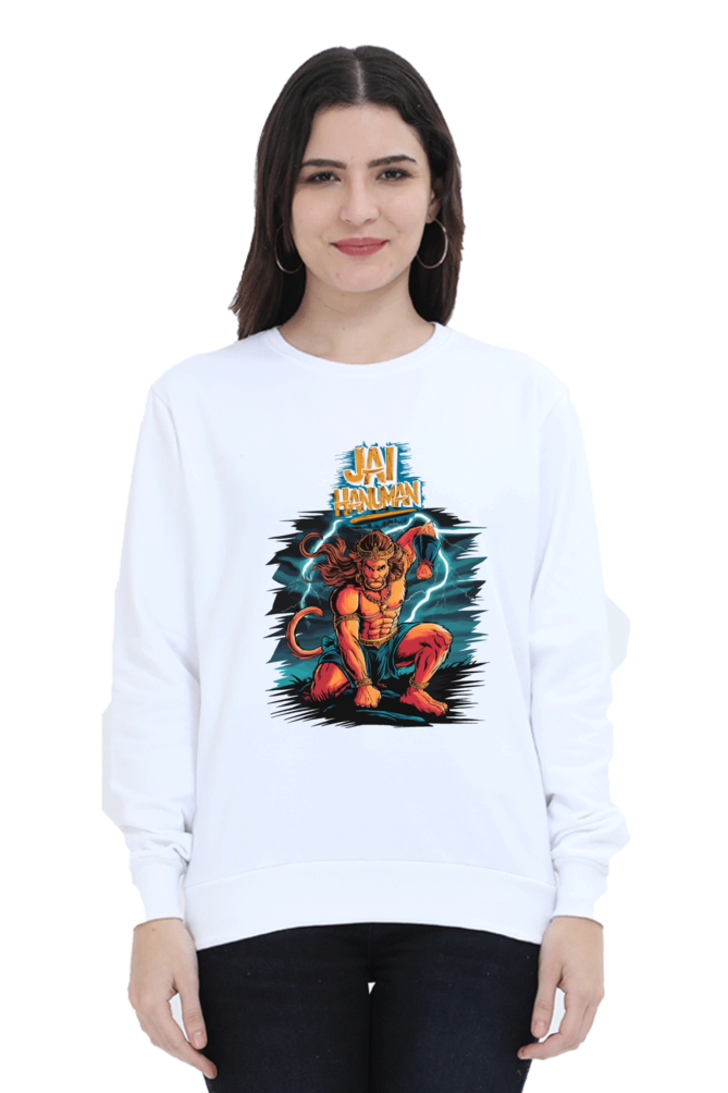 Hanuman Primal ForceSweatshirt T-Shirts for Women Vastrdhamm