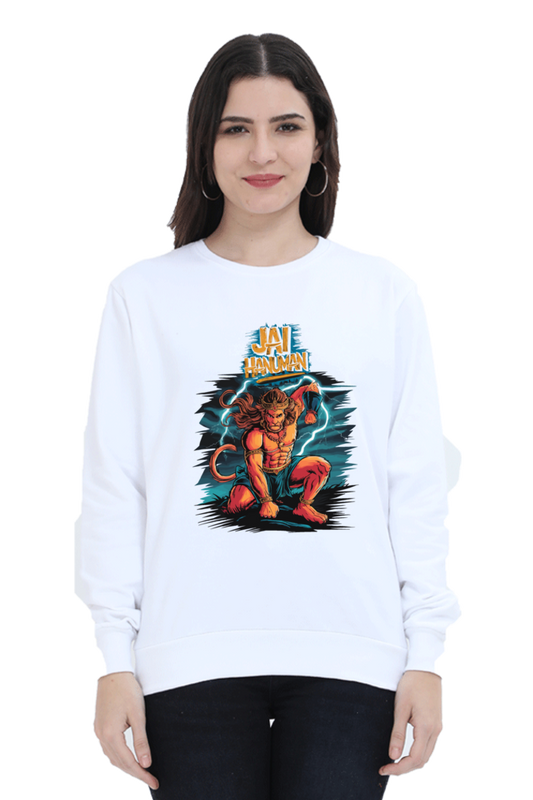 Hanuman Primal ForceSweatshirt T-Shirts for Women Vastrdhamm