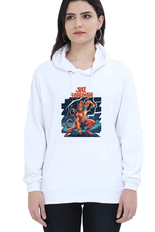 Hanuman Valor UnleashedHoodie Sweatshirt T-Shirts for Women Vastrdhamm