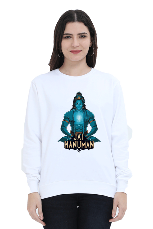 Hanuman Sacred MightSweatshirt T-Shirts for Women Vastrdhamm