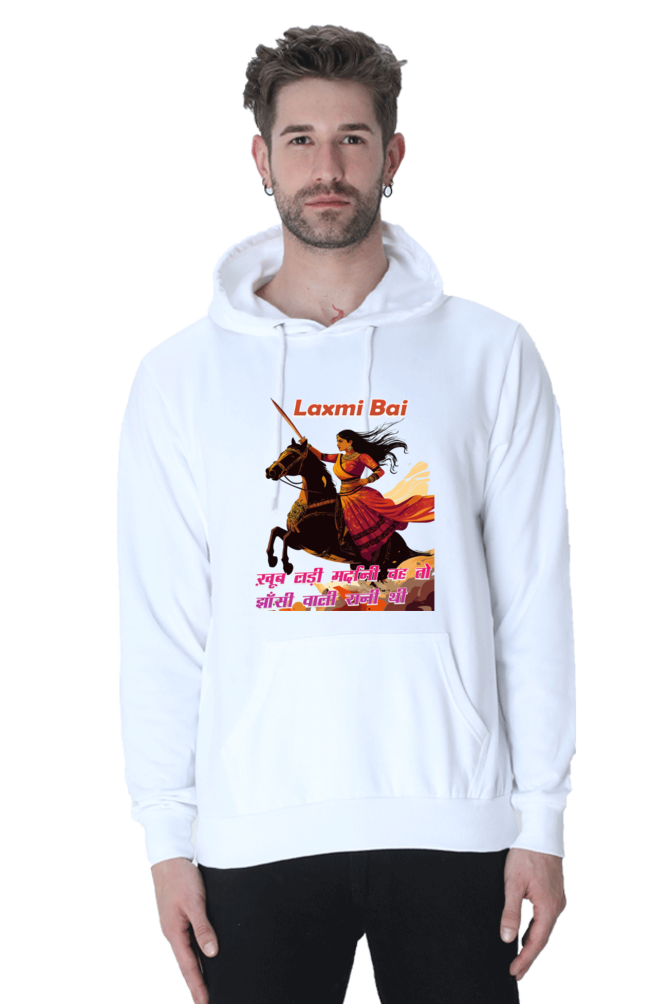 Lakshmi Bai Fierce Defender Hoodie Sweatshirt T-Shirts for Men Vastrdhamm