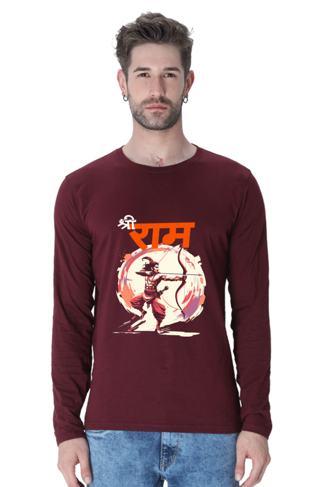 Powerful Ram Ji Round Neck Full Sleeve Vastrdhamm