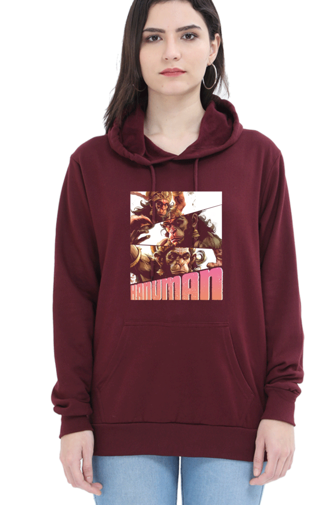 Hanuman Immortal ValorHoodie Sweatshirt T-Shirts for Women Vastrdhamm