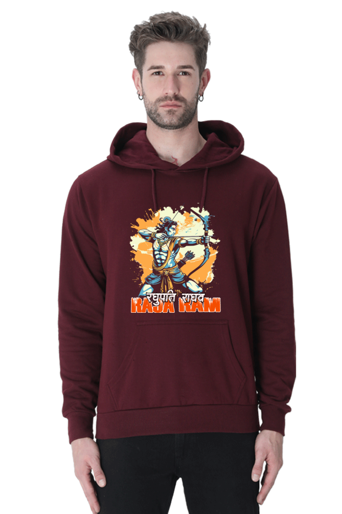 Ram Ji Warrior Spirit Hoodie Sweatshirt T-Shirts  for Men Vastrdhamm