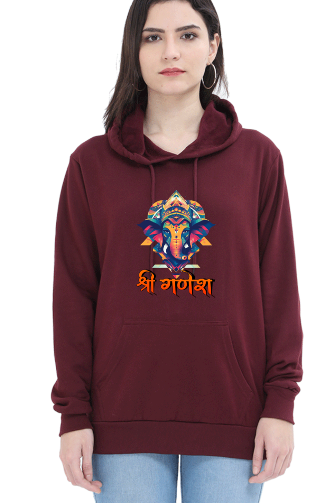 Ganesha BlessingsHoodie Sweatshirt T-Shirts for Women Vastrdhamm